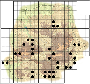 Zintha hintza Waterberg distribution